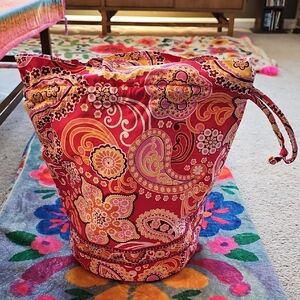 Vera Bradley Raspberry Ditty Bag